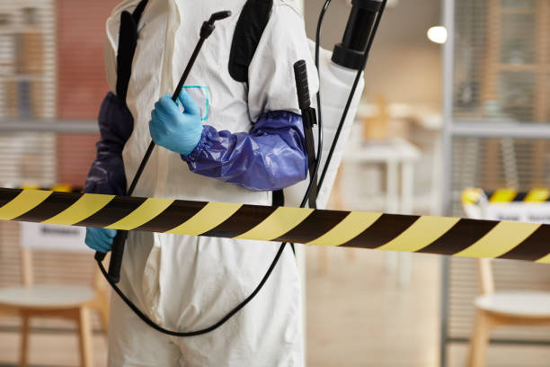 Professional Trauma Scene Cleanup technician working in Groveport, OH